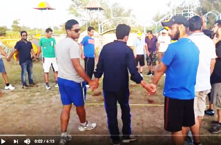 TEAM BUILDING ACTIVITY AT Great Gurugram Outdoors Pvt Ltd