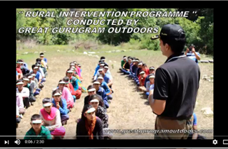 RURAL INTERVENTION ( OUTDOOR ADVENTURE) @Great Gurugram Outdoors Pvt Ltd